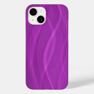 Electric purple ripple abstract  Case-Mate iPhone 14 case