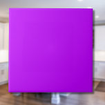 Electric Purple Solid Colour | Classic Elegant Tile<br><div class="desc">Electric Purple Solid Colour | Classic | Elegant | Trendy | Stylish | Gift</div>