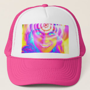 Electric Rainbow Trucker Hat