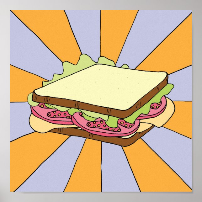 Electric Sandwich Poster (Front)