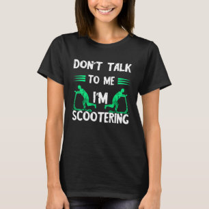 Electric Scooter Driving E Scooter T-Shirt