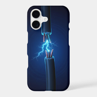 Electric Short Circuit Art iPhone Case Mate Design