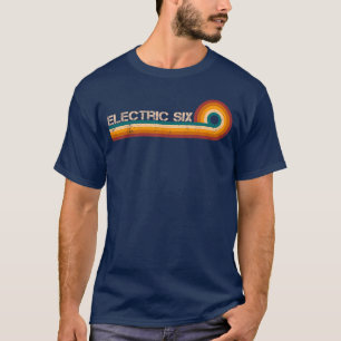 Electric Si Retro Stripes Musician Vintage vintage T-Shirt