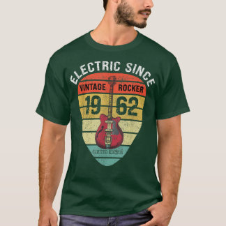 Electric Since 1962 Limited Edition Vintage Guitar T-Shirt