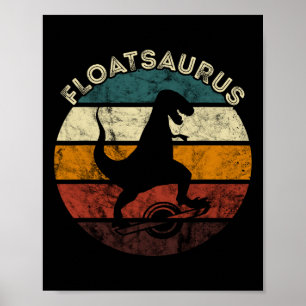 Electric Skateboard Skateboarding Onewheel Float T Poster