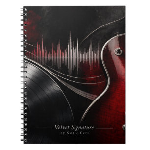 Electric Soul Notebook Velvet Signature by Norte