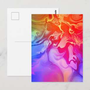Electric Spectrum in Motion Postcard