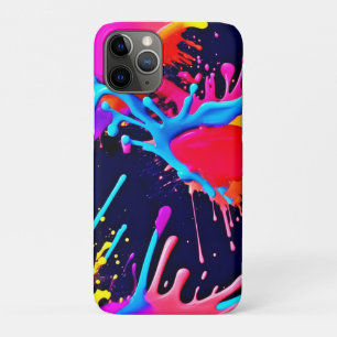 Electric Splashes of Vivid Colours Case-Mate iPhone Case