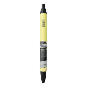 Electric stove cartoon illustration black ink pen