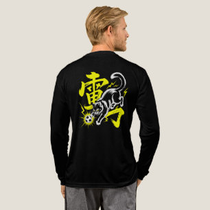 Electric Thunder Cat Soccer For Anime & Sports Fan Tri-Blend Shirt