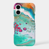 Electric Tides of Colour Marble