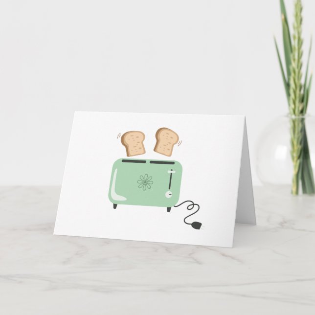 Electric Toaster Card (Front)