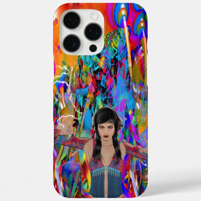 Electric Traveller Case-Mate iPhone Case (Back)