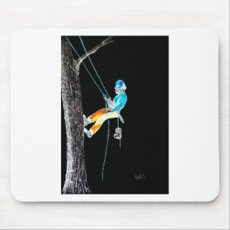 Electric  Tree Surgeon Arborist chainsaw Mouse Pad
