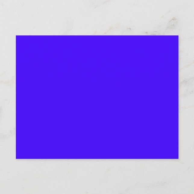 Electric Ultramarine Postcard (Front)