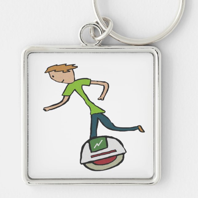 Electric Unicycle EUC Key Ring (Front)