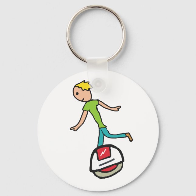 Electric Unicycle EUC Key Ring (Front)