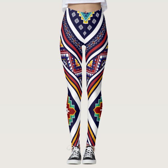Electric Wave leggings  (Front)