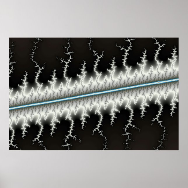Electric Wire - Fractal Poster (Front)