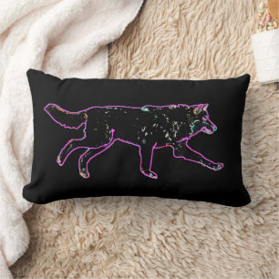Electric Wolf Lumbar Cushion