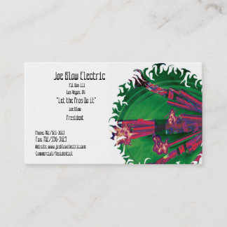 Electrical Business Card Template