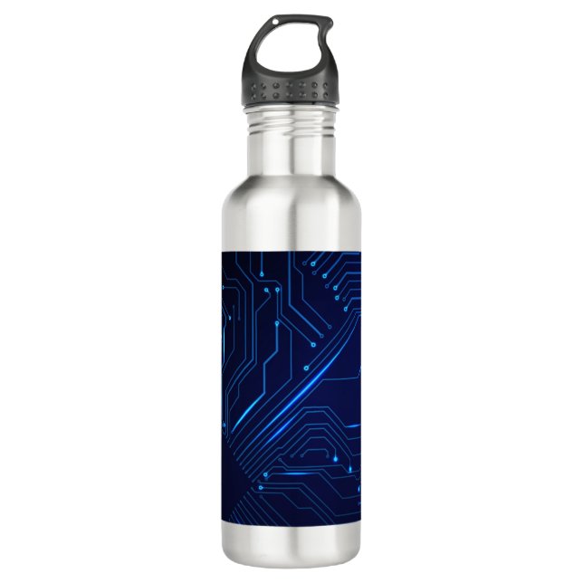 Electrical Circuit  710 Ml Water Bottle (Front)