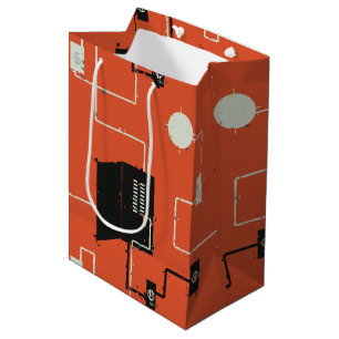 Electrical Circuits - Construction Themed Medium Gift Bag