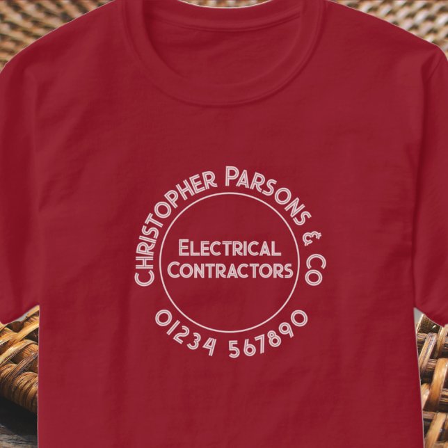 Electrical Contractors T-Shirt (Creator Uploaded)