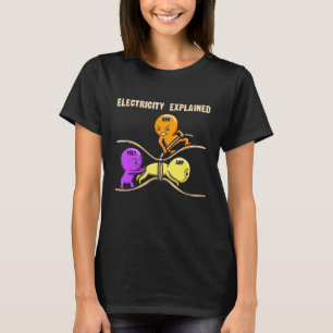 Electrical Diagram Electricity Explained Ohms Watt T-Shirt