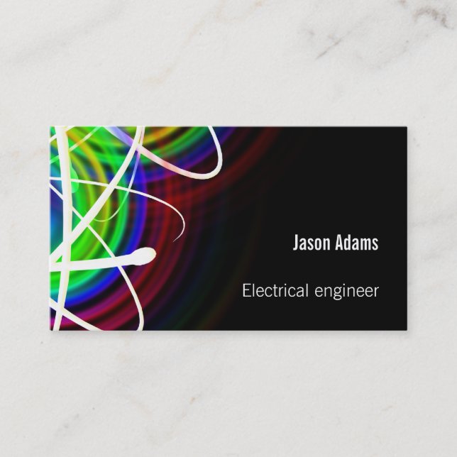 Electrical engineer - Business Card (Front)