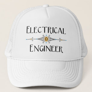 Electrical Engineer Decorative Line Trucker Hat