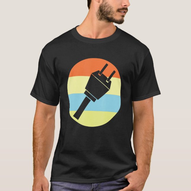 Electrical Engineer Electricity Engineering Electr T-Shirt (Front)