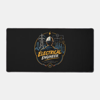 Electrical Engineer Powering A Better Tomorrow Desk Mat