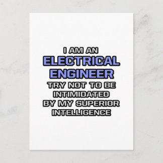 Electrical Engineer ... Superior Intelligence Postcard