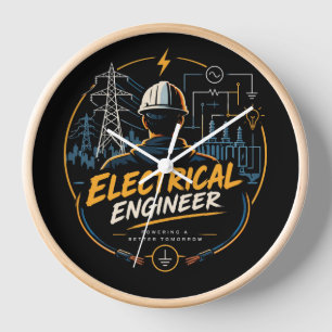 Electrical Engineer Wall Clock