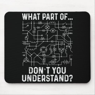 Electrical Engineering Electrical Engineer Men  Mouse Pad