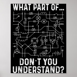 Electrical Engineering Electrical Engineer Men  Poster