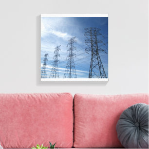Electrical Giants Canvas Print