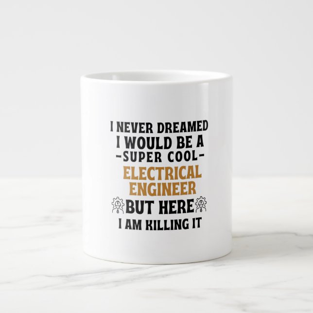 Electrical HARDWARE ENGINEER Large Coffee Mug (Front)