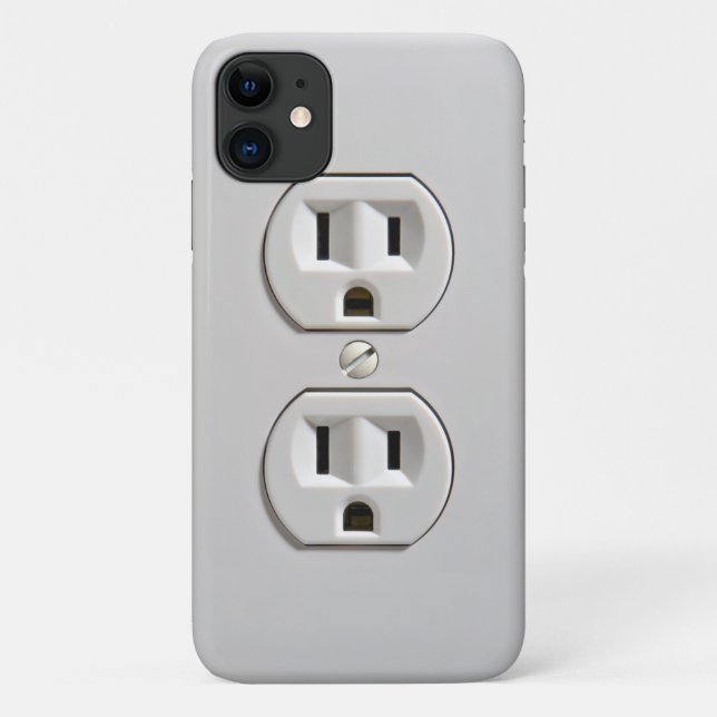 Electrical Outlet Case-Mate iPhone Case (Back)