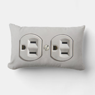 Electrical Outlet Plug-in Lumbar Cushion