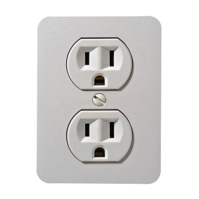 Electrical Outlet Plug-in Magnet (Vertical)