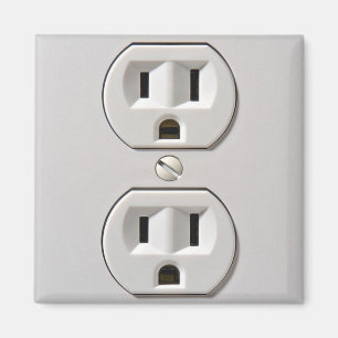 Electrical Outlet Plug-in Magnet