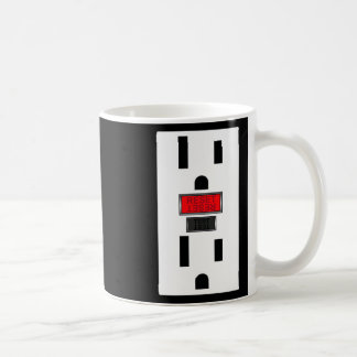 Electrical Outlet Socket Funny Halloween For Coupl Coffee Mug