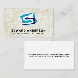 Electrical Plug Electrician Business Card