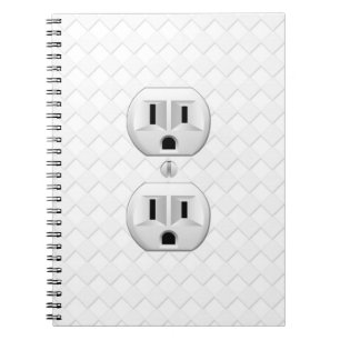 Electrical Plug Wall Outlet Fun Customise This Notebook
