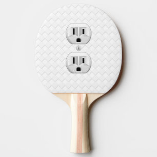 Electrical Plug Wall Outlet Fun Customise This Ping Pong Paddle