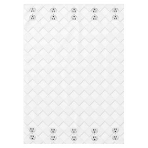 Electrical Plug Wall Outlet Fun Customise This Tablecloth