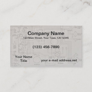 Electrical Schematics Business Card