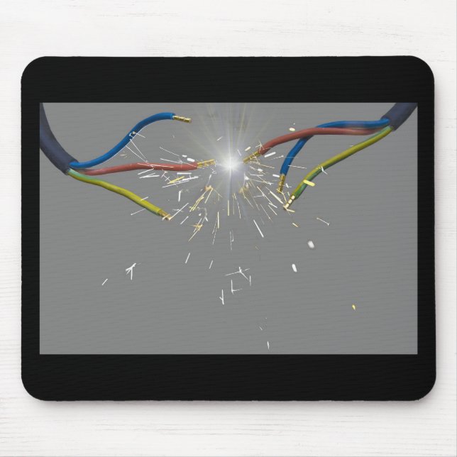electrical spark mouse pad (Front)